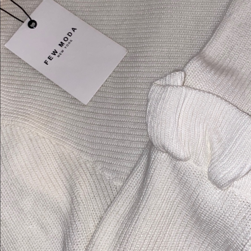 White FEW MODA SWEATER - Picture 3 of 3